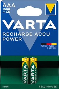 Varta Ready2Use HR03 Battery 2x AAA NiMH
