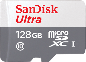 SanDisk Ultra 128GB microSDXC UHS-I Card