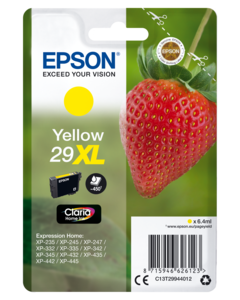 Encre Epson 29XL, jaune
