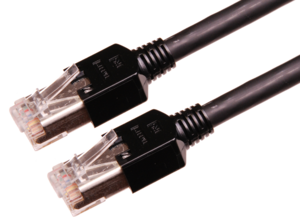 Câble patch RJ45 S/FTP Cat5e 4 m noir