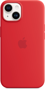 Capa em silicone Apple iPhone 14 com MagSafe