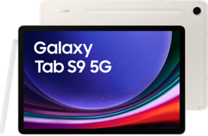 Samsung Galaxy Tab S9 5G 256 GB beige