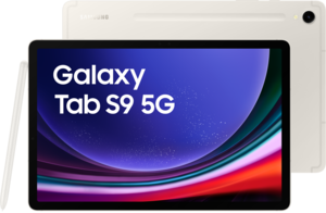 Samsung Galaxy Tab S9 5G 128 GB bézs