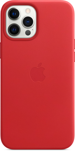 Étui cuir Apple iPhone 12 Pro Max, RED