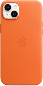 Apple iPhone 14 Plus Leder Case orange