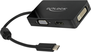 Adaptér USB typ C - VGA/HDMI/DVI-D