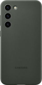 Coque silicone Samsung Galaxy S23+, vert