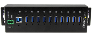StarTech USB Hub 3.0 10-port Metal
