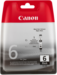 Inkoust Canon BCI-6BK, černý