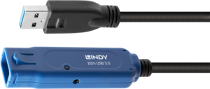 LINDY USB-A aktív hosszabbító 20 m