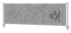MAULconnecto 160x50cm Desk Divider