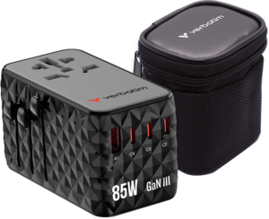Verbatim Welt + 5x USB GaN Reiseadapter