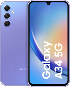 Samsung Galaxy A34 5G 128 GB fialový