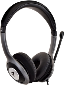 Headset USB estéreo V7 Deluxe