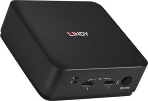 Switch KVM LINDY HDMI/tipo C 2 puertos