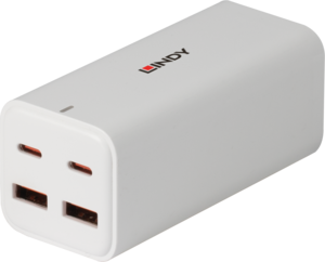 LINDY 100 W 4-Port GaN Ladeadapter