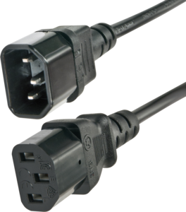 Power Cable C13 - C14 5m Black