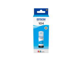 Inkoust Epson 104 EcoTank azurový