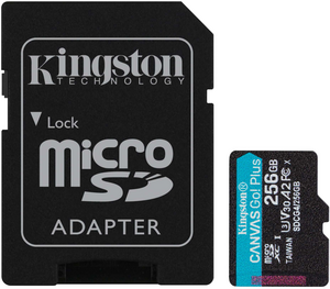 microSDXC 256Go Kingston Canvas Go! Plus