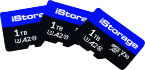 iStorage microSDXC Card 1TB 3-pack