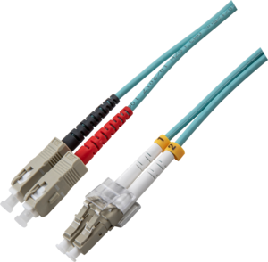FO Duplex Patch Cable LC-SC 50/125µ 3m