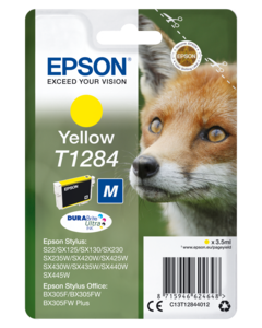 Epson Tusz T1284 M, żółty