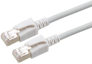 Patch Cable RJ45 S/FTP Cat6a 0.5m LED