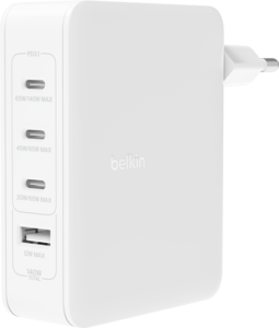 Belkin 140 W 4-Port GaN Ladeadapter