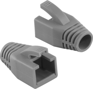 RJ45 Boots Grey 50-pack