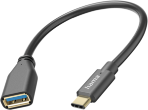 Hama USB Type-C - A Cable 0.15m