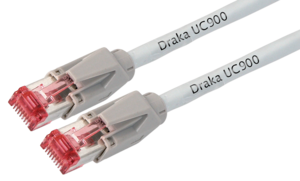 Patch Cable RJ45 S/FTP Cat6 0.5m Grey