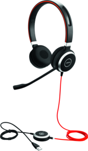 Jabra Evolve 40 UC headset duo