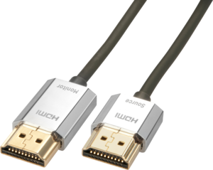 LINDY HDMI Cable Slim 3m