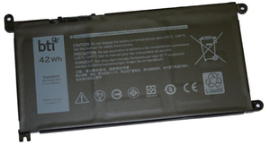 BTI 3-cell Dell 3665mAh Battery