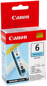 Inchiostro foto Canon BCI-6PC ciano