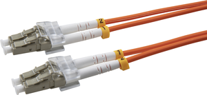 Câbles patch FO duplex ARTICONA LC-LC, 50/125µ, orange