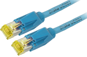 Patch Cable RJ45 S/FTP Cat6a 3m Blue