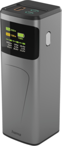 Hama 24.000mAh USB Powerbank grau