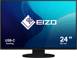 EIZO FlexScan EV2485 Monitor schwarz