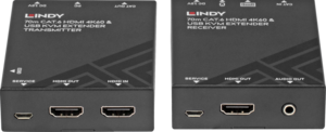 Amplificador KVM LINDY HDMI Cat6 70 m