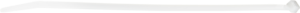 Łącznik kabli250x4mm(L+B) 100szt, biały