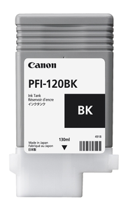 Encre Canon PFI-120 BK, noir