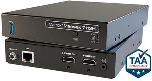 Matrox Maevex 7112H H.264/265 4K enkóder