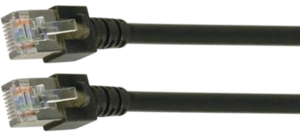 Patch Cable RJ45 SF/UTP Cat5e 2m Black