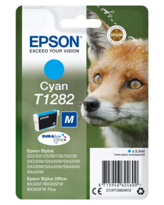 Epson Tusz T1282 M, błękitny