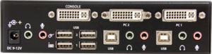 StarTech 2 portos DVI-I KVM switch