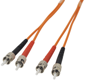ARTICONA Duplex Fibre Patch Cable ST-ST 50/125 µ Orange