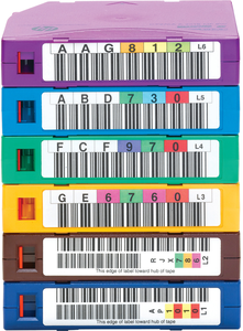 Ultrium LTO-6 RW Barcode Label