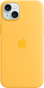 Etui silikon. Apple iPhone 15 Plus żółte