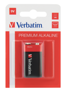 Verbatim 6LR61 Alkaline Battery 1-pacl